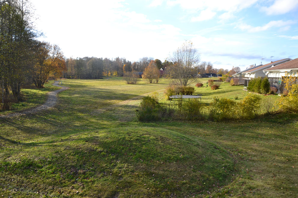 Lyckokrnas gård, ett framtida bostadsområde i Vaggeryd? Foto från slutet av oktober.