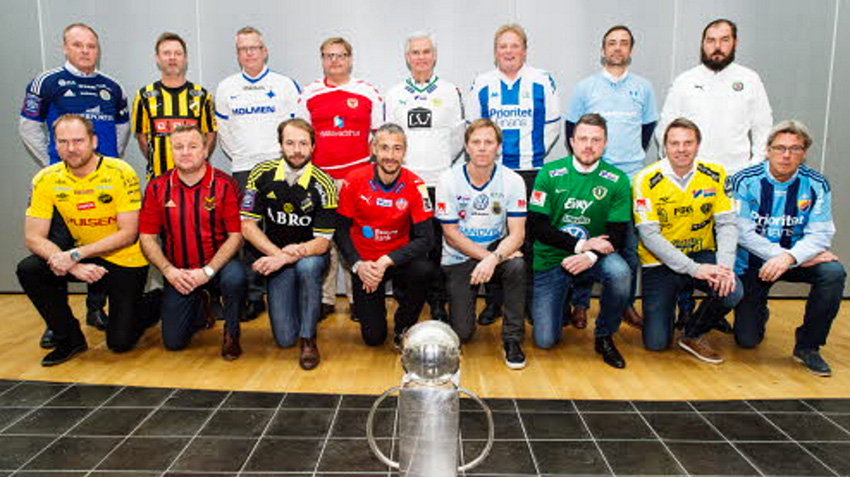 Allsvenskas tränare. Foto: Svenska Fotbollförbundet