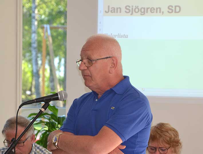 Jan Sjögren (SD).