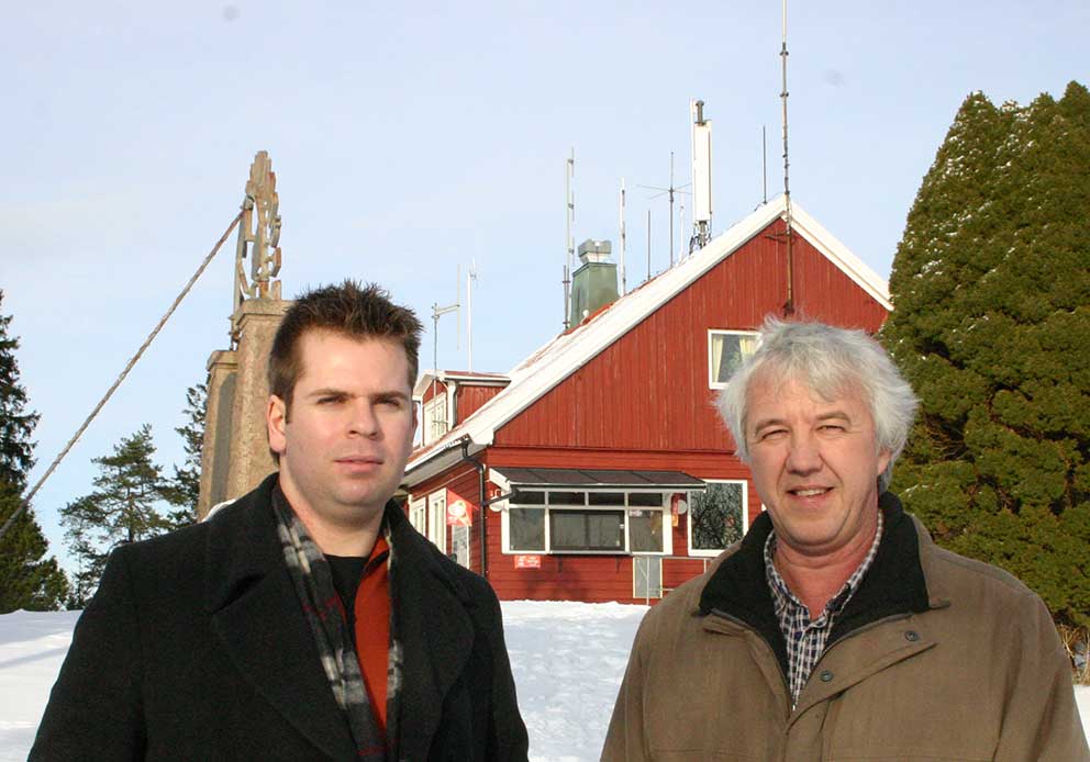 Daniel Johansson och Bengt Klint. Foto: Per Bunnstad 27 januari 2006