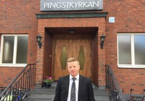 Mattias Östenälv, pastor i Pingstkyrkan i Skillingaryd