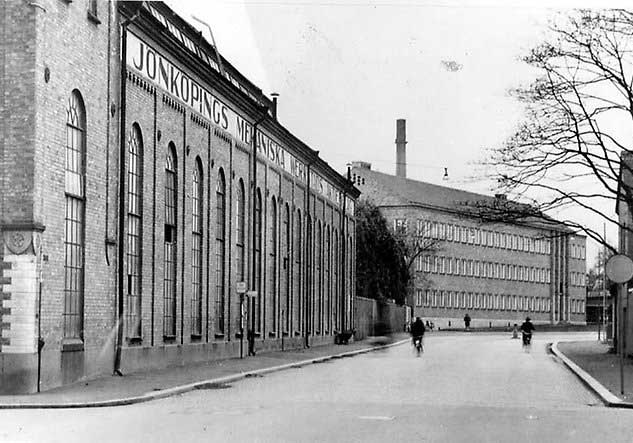 JMW – Jönköpings Mekaniska Verkstad. Foto från länsmuseet